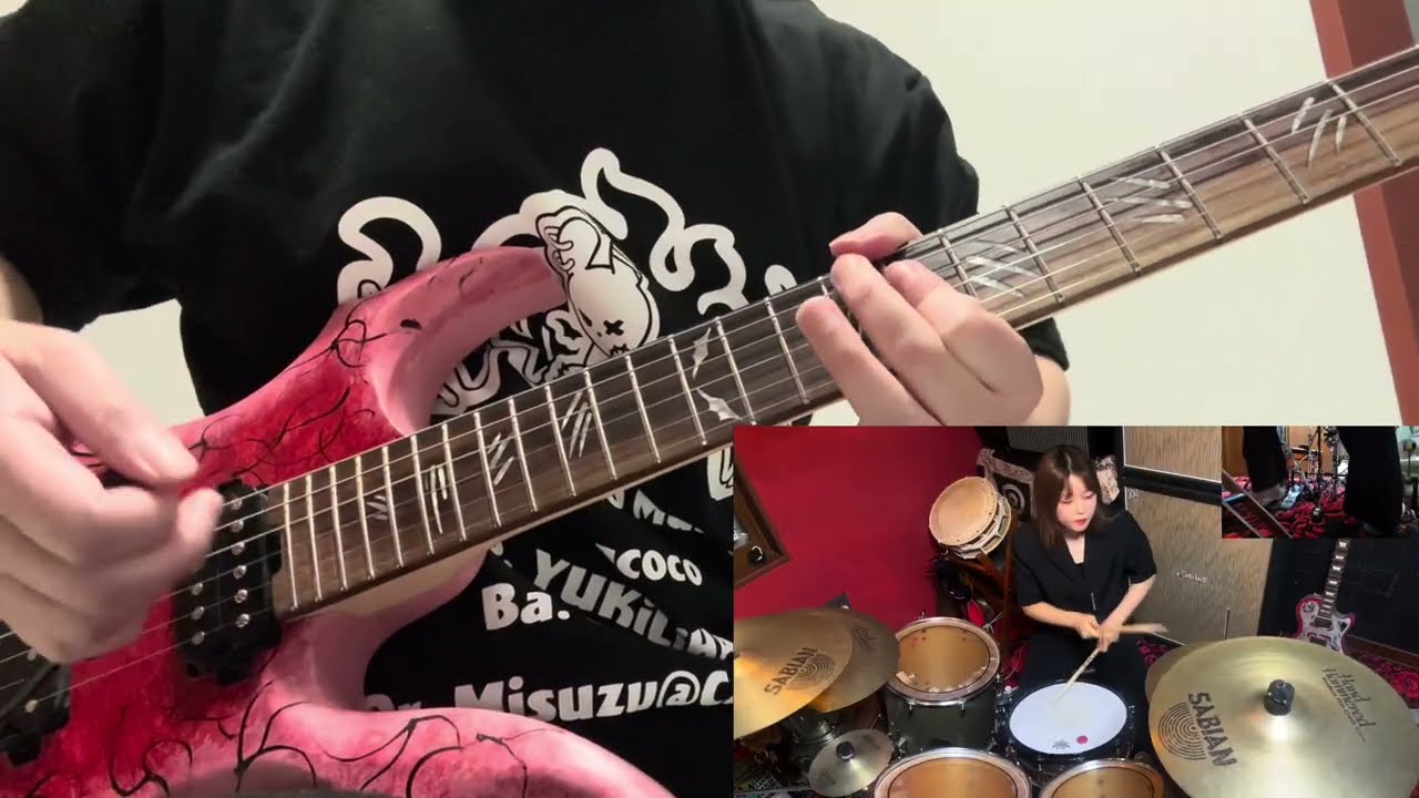 M4SKのドラマーみすずちゃんとのコラボ動画第6弾は、Bon Joviの「You Give Love A Bad Name」です🥁🎸 #M4SK #みすずカペラ #BonJovi