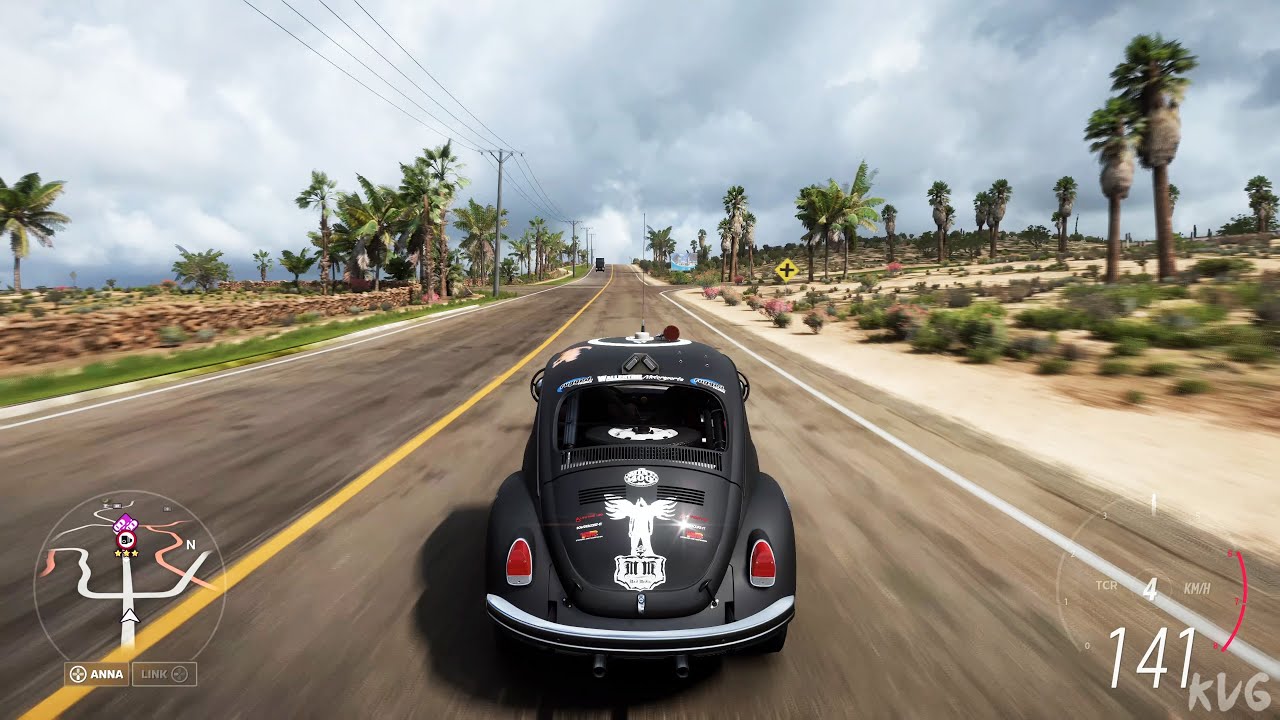 Forza Horizon 5 - Volkswagen #1107 Desert Dingo Racing Stock Bug 1970 - Free Roam Gameplay