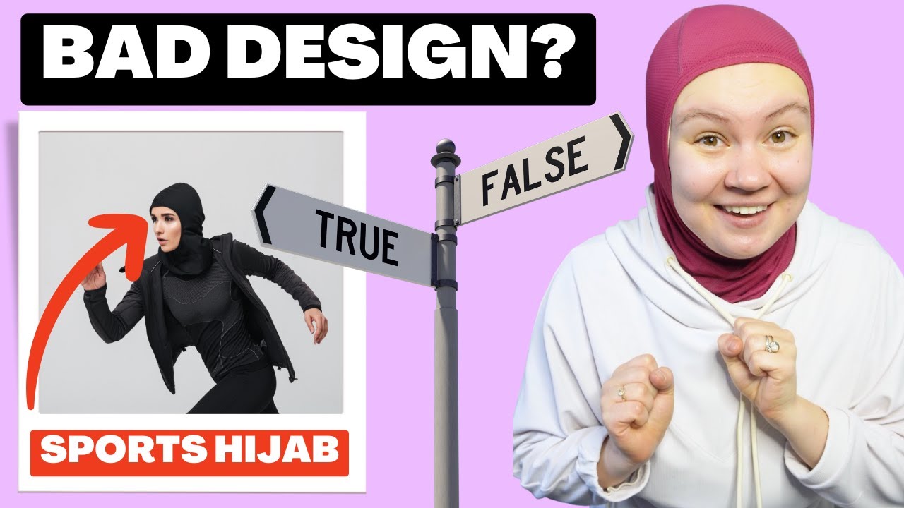 Does a BAD REVIEW mean that the DESIGN of a SPORTS HIJAB is BAD? Modest Activewear Designer Insights