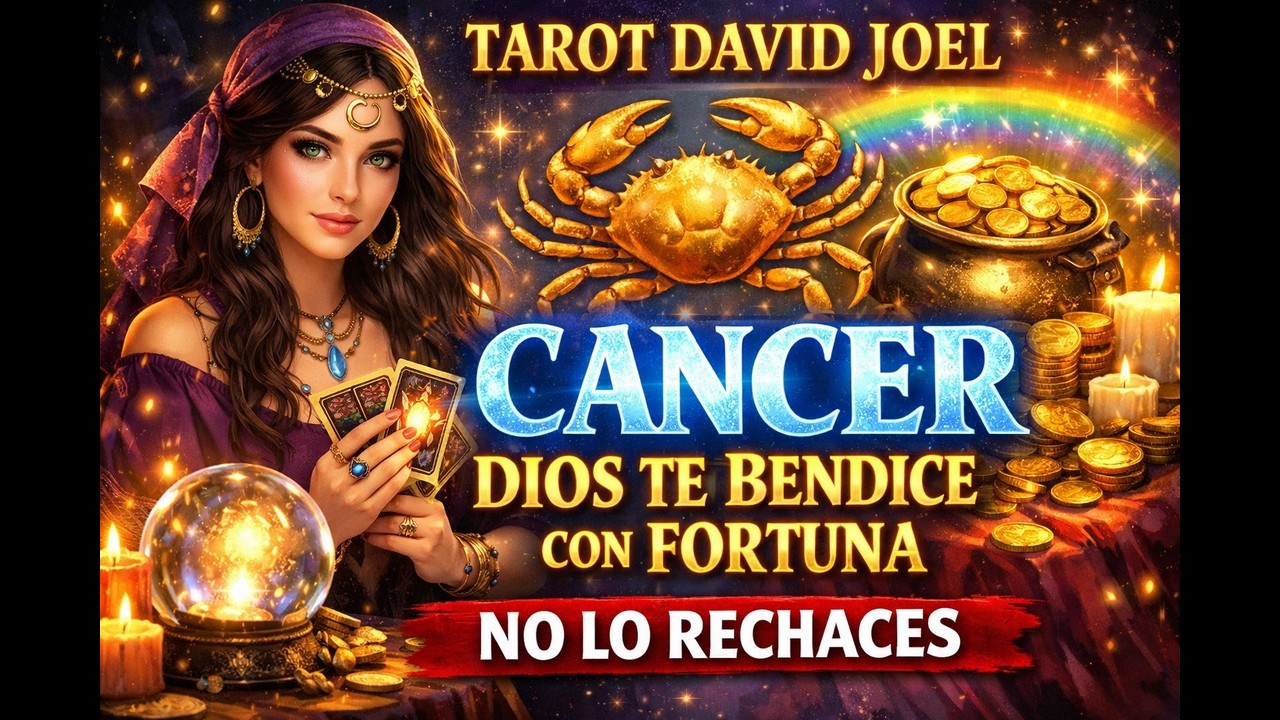 CANCER, DIOS TE CAMBIA DE LUGAR! NO VAS A PODER CREER ESTA LECTURA, TE ANIMAS A SABERLO?