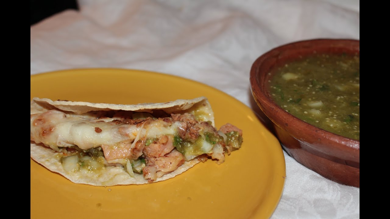 Tacos de Chuleta Ahumada