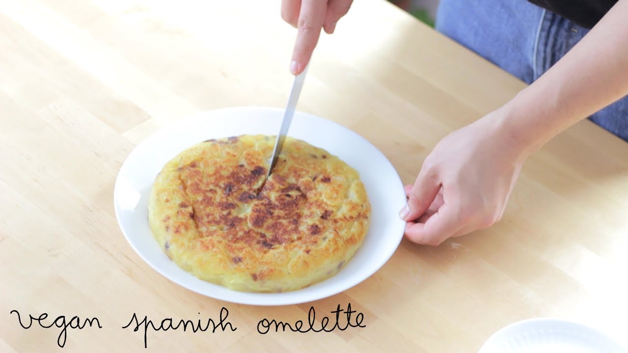 Vegan Spanish Omelette | Tortilla de patatas vegana