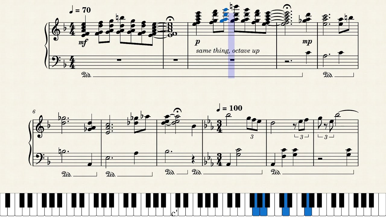 Parfum d'étoiles – Ichiko Aoba, Transcribed by Kiscada