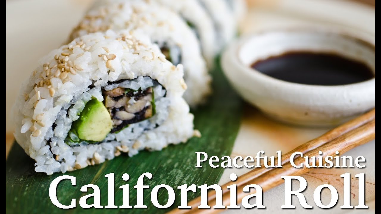 California roll (vegan) ☆ カリフォルニアロールの作り方