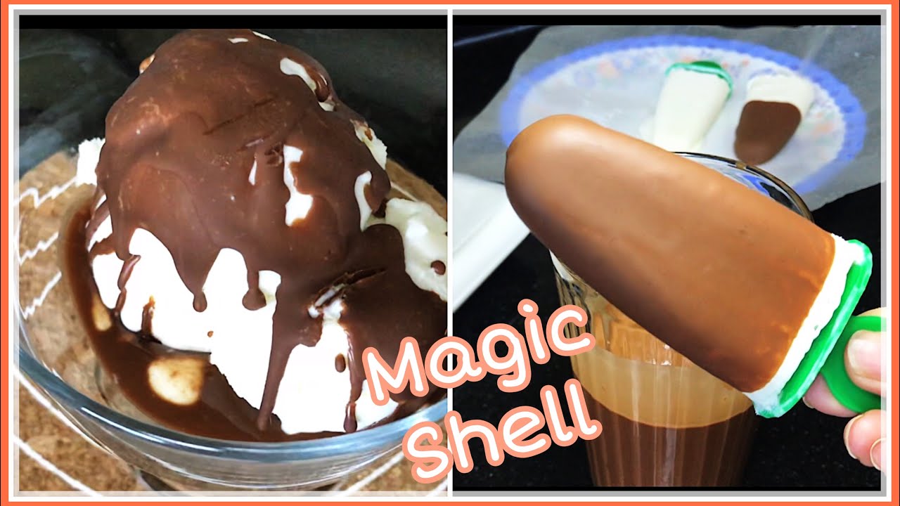 HOMEMADE EASY CHOCOLATE MAGIC SHELL |  WITH AMAZING RESULT AND TIPS | Urdu \Hindi