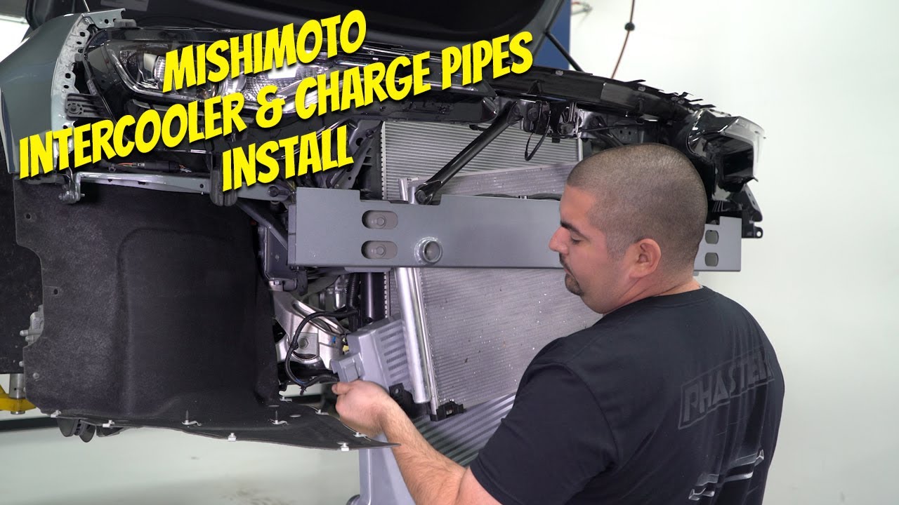 Комплект интеркулера и патрубков Mishimoto для Camaro 2.0T 2016-2020 гг. — Phastek Install