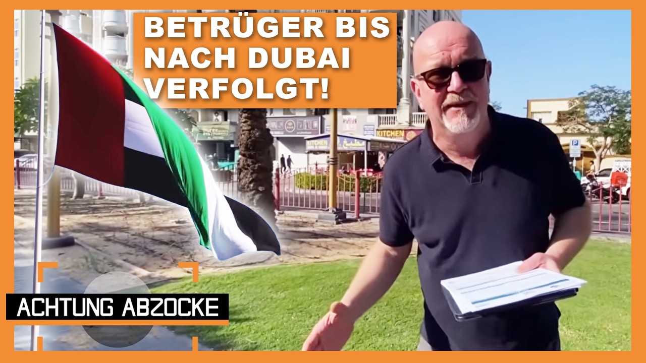Abzocke mit FAKE-BEHÖRDEN! Peter Giesel jagt Betrüger bis nach Dubai!