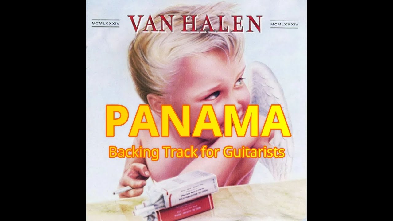 Van Halen - Panama (Backing Track for Guitarists, Eddie Van Halen)