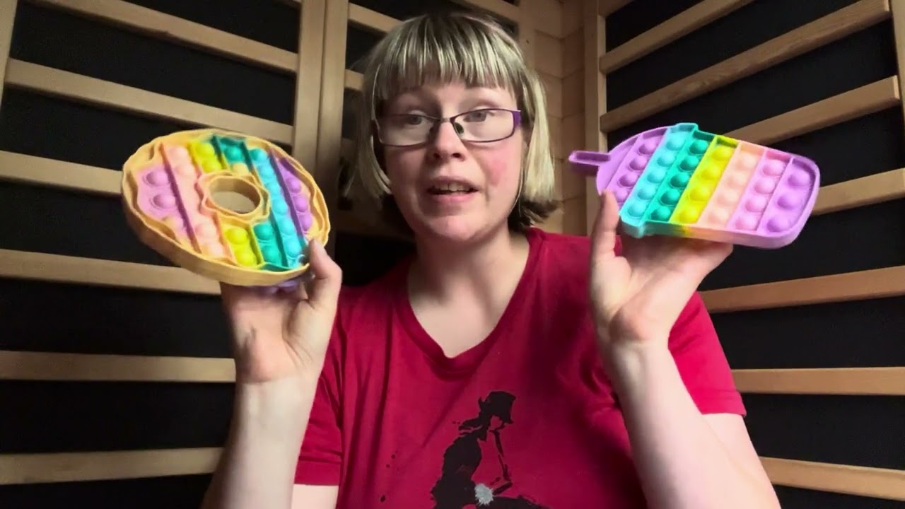 Sensory stress balls and chart 