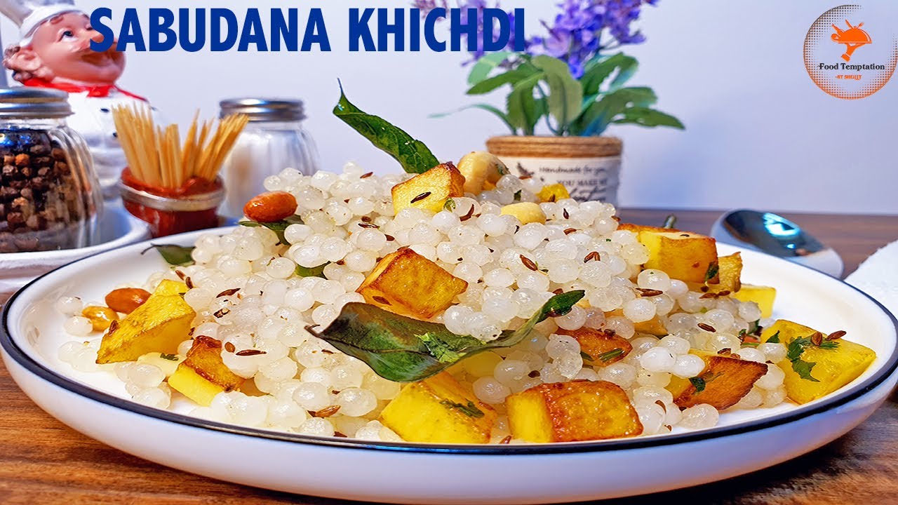 SABUDANA KHICHDI | व्रत की साबूदाना खिचड़ी | NAVRATRI SPECIAL | HOW TO MAKE SABUNDA KHICHDI