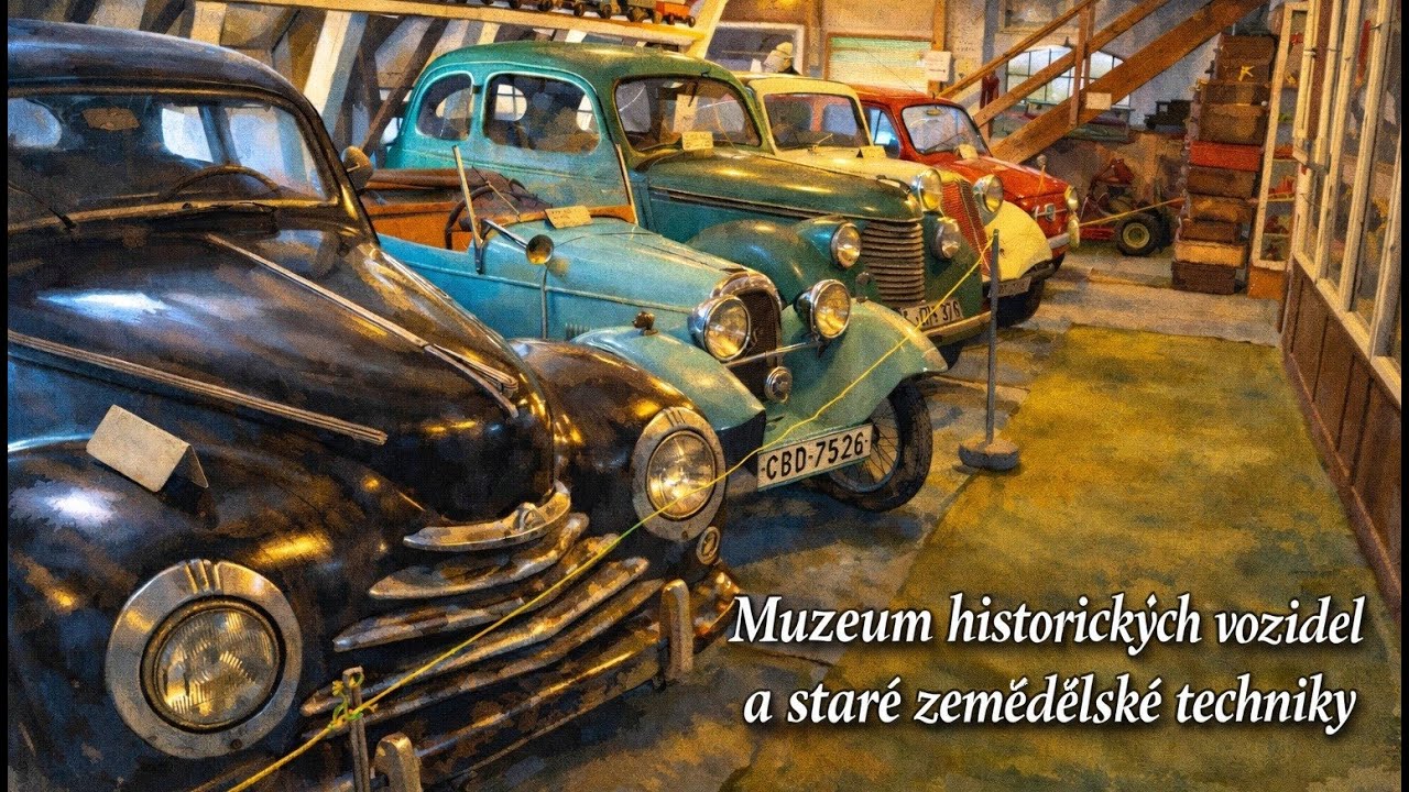 Muzeum historických vozidel a staré zemědělské techniky