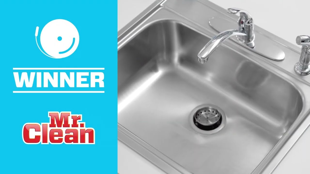 Magic Eraser Sheets - How To Clean Kitchen Sinks | Mr. Clean®