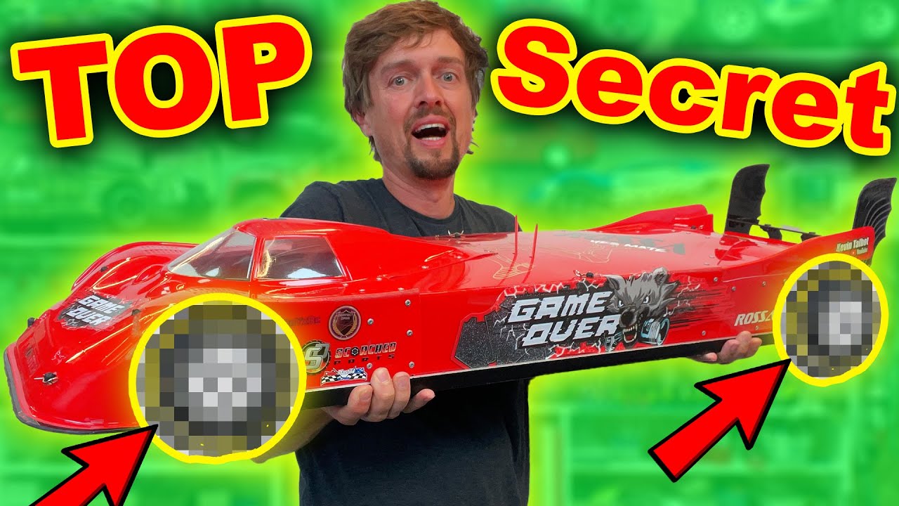 Top secret Tires for 250mph Sausage RC Car project