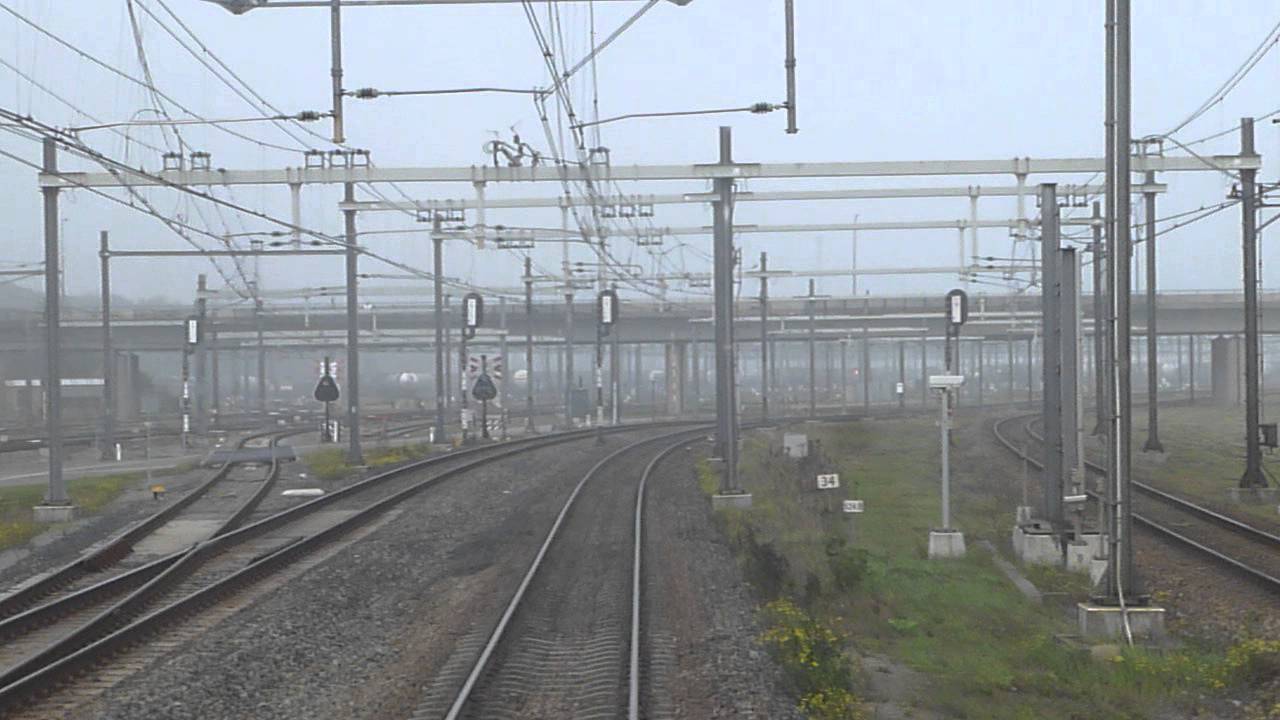 Führerstandsmitfahrt - Cabview Sophiaspoortunnel naar Heuvelsporen Kijfhoek  September 2014