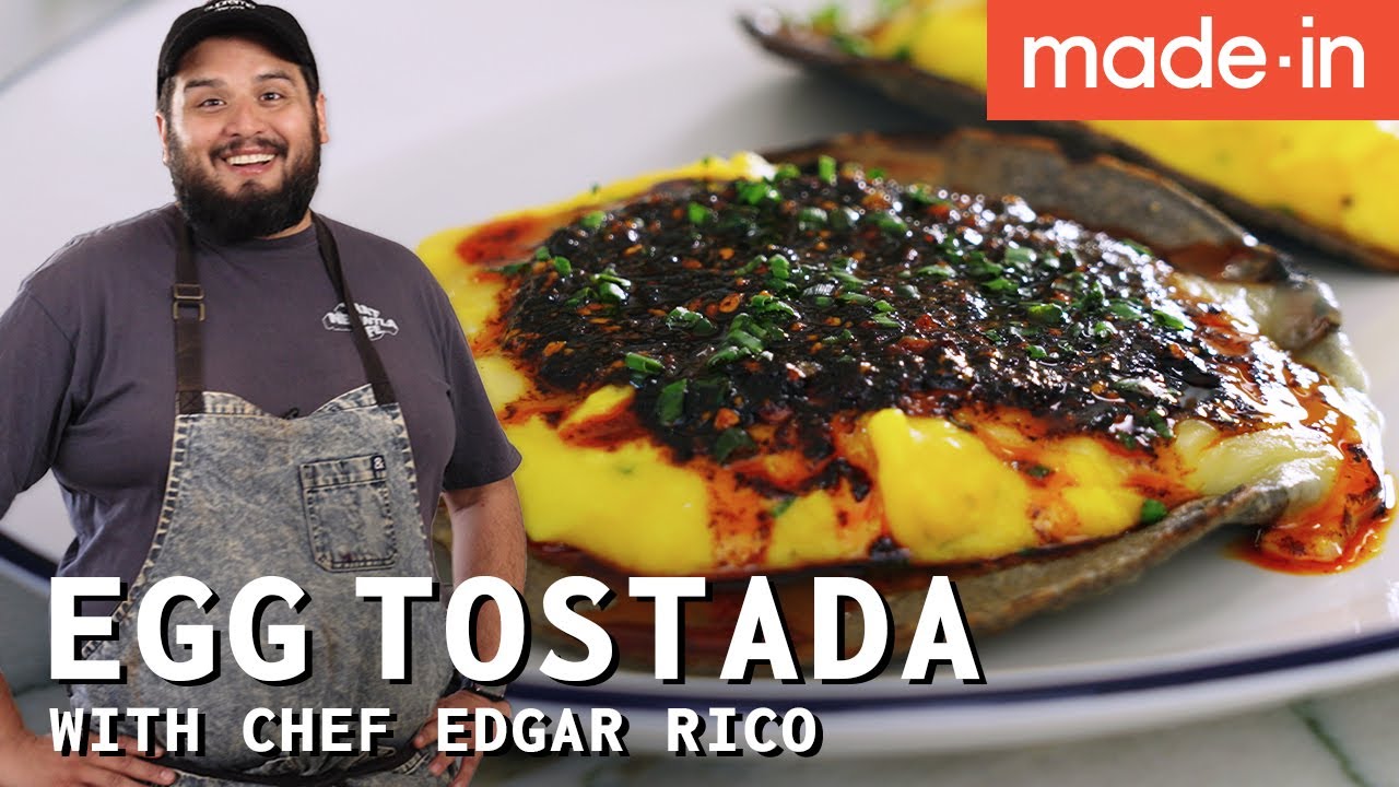 How To Make Scrambled Egg Tostadas & Salsa Macha with Chef Edgar Rico | Made In Cookware