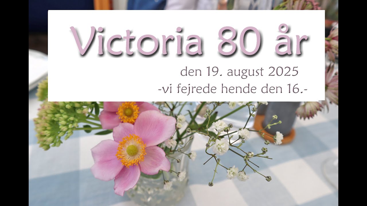 Victoria 80 år l