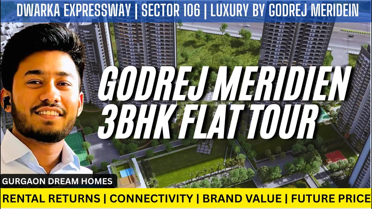 Godrej Meridien Sec106 Ggn  | 2, 3, 4 BHK Luxury Flats | Latest Construction Update & Resale Prices