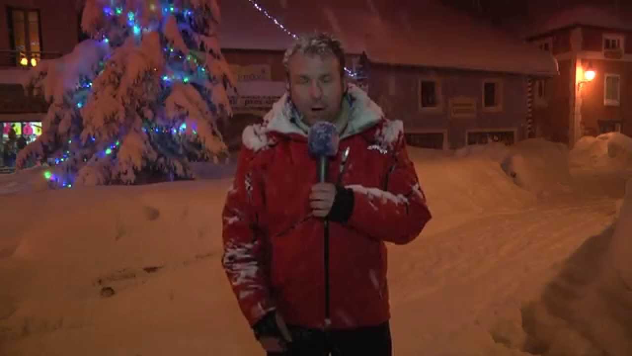 Forte chute de neige dans le Querays
