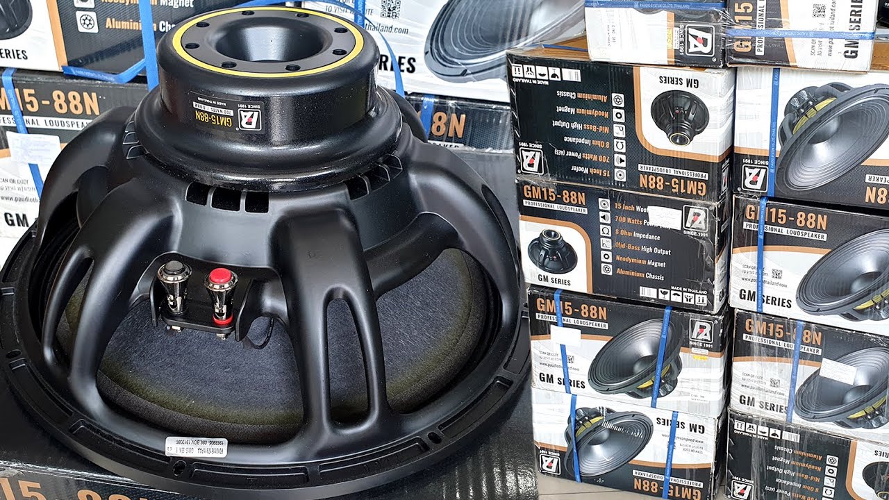 Loa Thái Rời 4 Tấc GM15-88N Từ Neo Tiếng Cực Sáng Đại Lý Loa Thái Bạc Liêu
