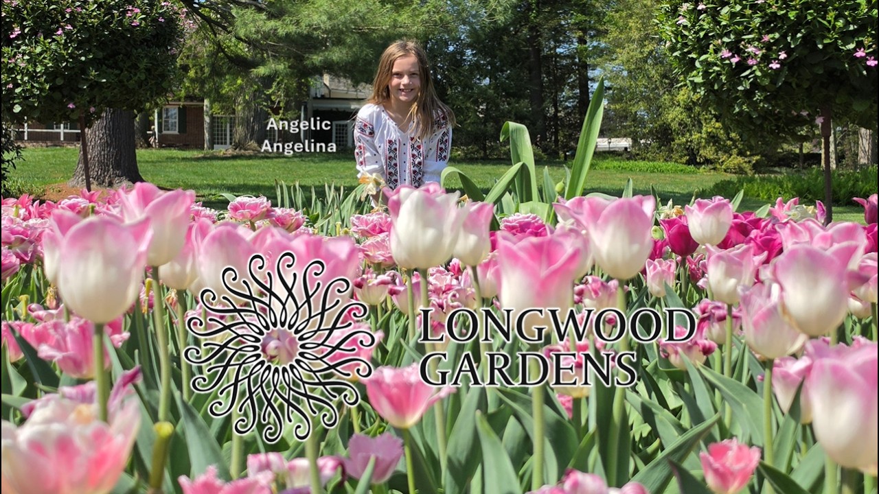 Longwood Gardens Spring Blooms with Angelic Angelina