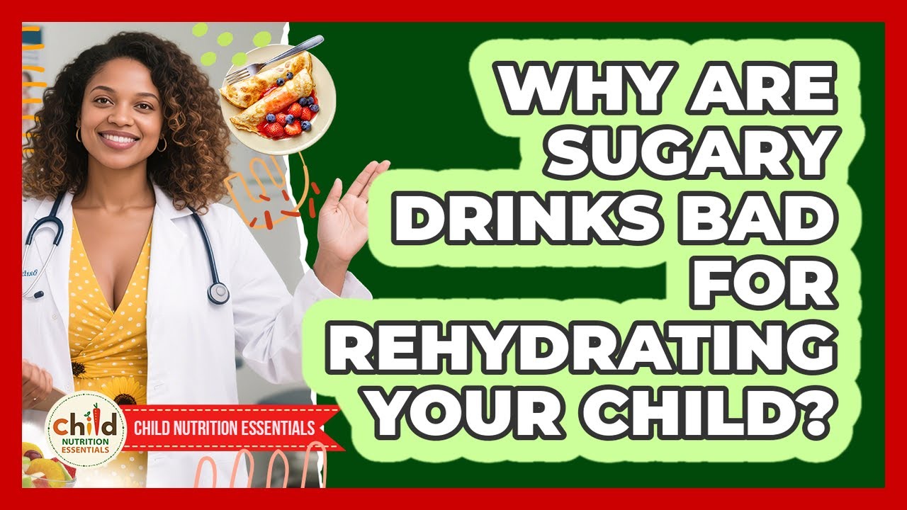Why Are Sugary Drinks Bad For Rehydrating Your Child? - Child Nutrition Essentials