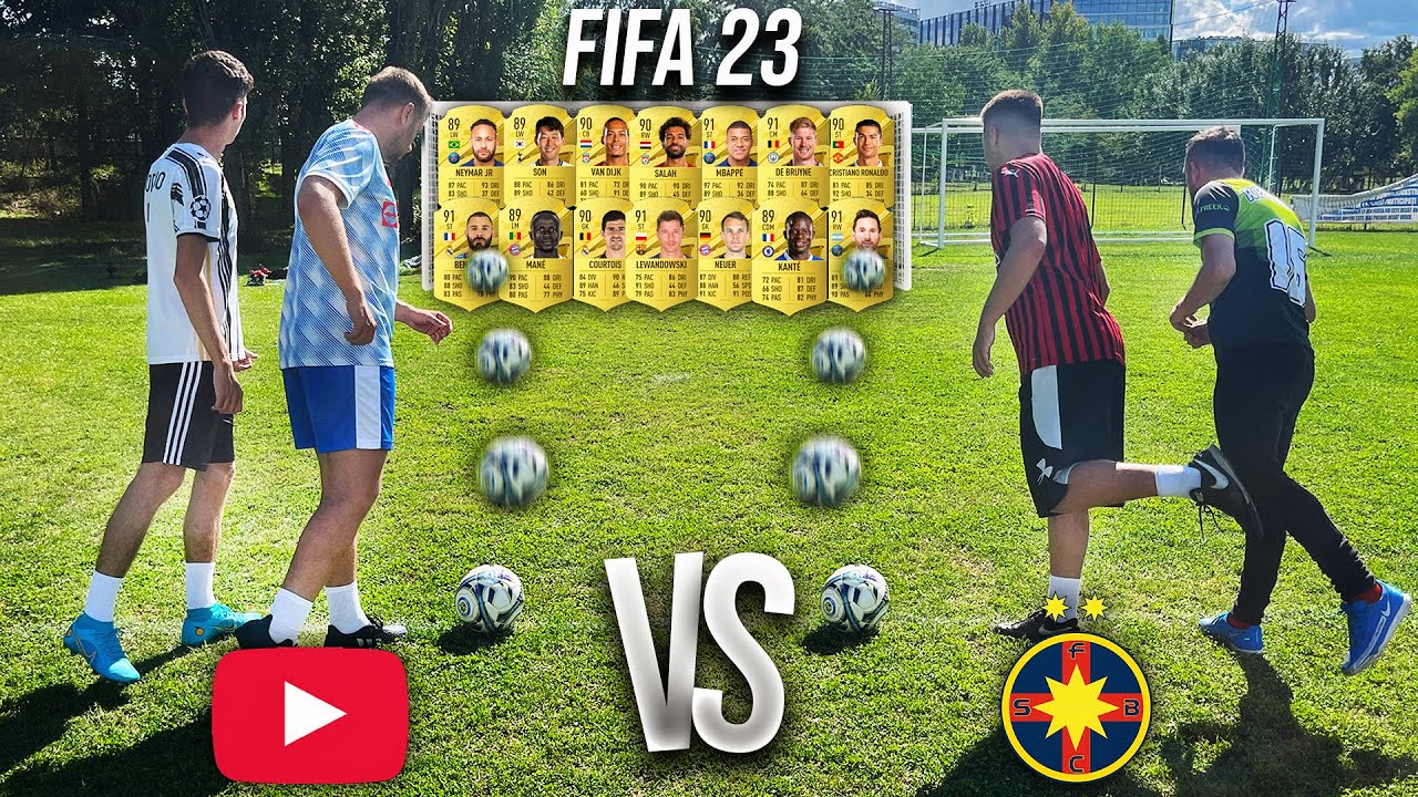 PRIMUL FIFA 23 ULTIMATE FOOTBALL CHALLENGE DIN ROMÂNIA VS YOUTUBERI!!