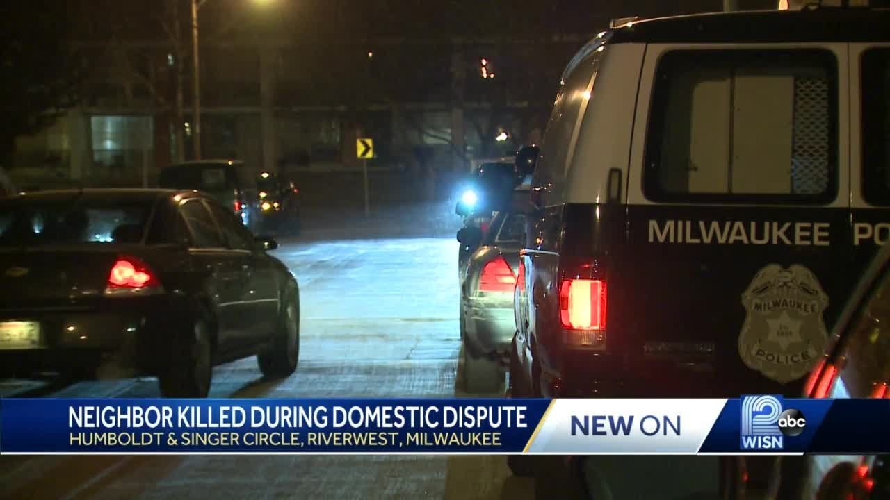 Police: neighbor tried stopping Christmas Eve domestic violence incident, shot and killed in process