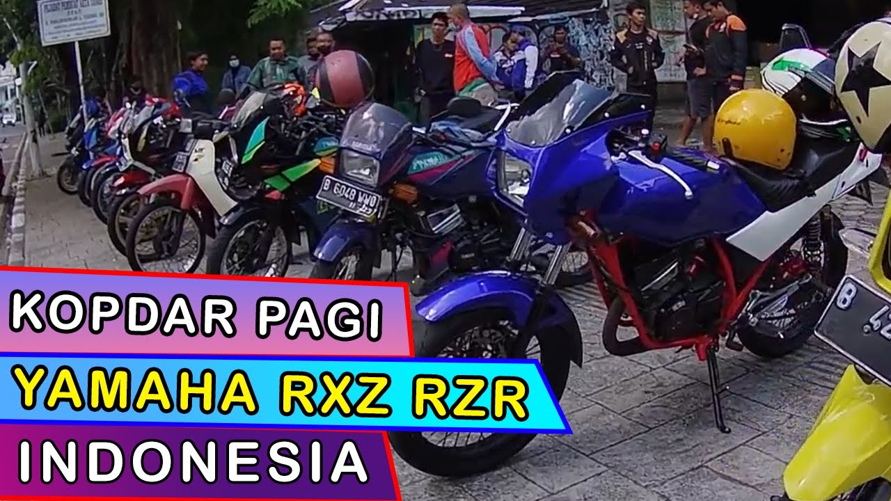 Sunmori Kopdar Pagi Rxz Rzr Club Indonesia #Jaksel #motovlogpemula #rxz #6