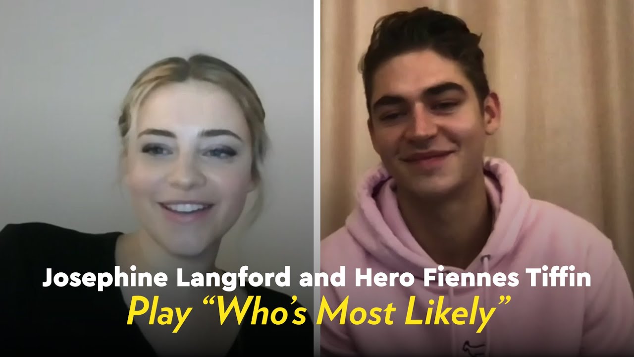 Josephine Langford and Hero Fiennes Tiffin Play 