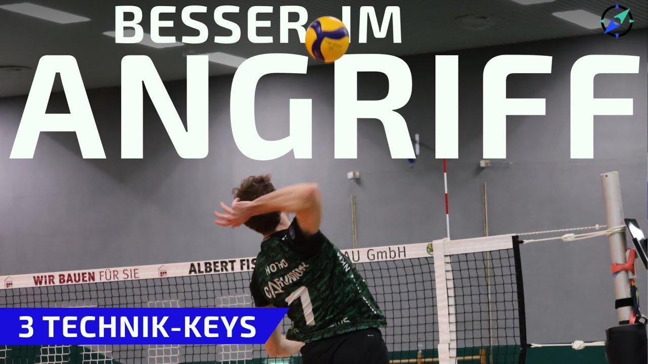 MACH DAS um besser im Angriff zu werden | 3 Technik-Keys für den Angriffsschlag