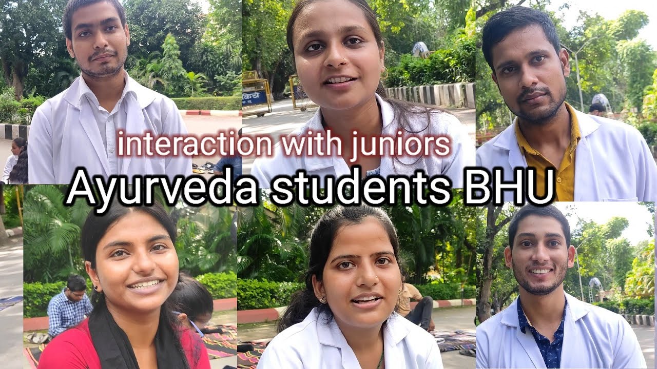 interaction with juniors ||part 2||#bhu #ayurveda #bams @TeenaChaudharyBhu
