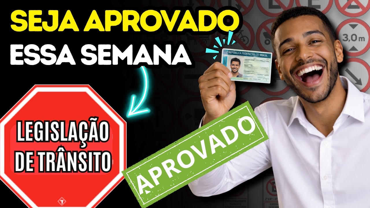 PASSE na PROVA te&oacute;rica do DETRAN 2026 &ndash; SIMULADO do DETRAN 2026
