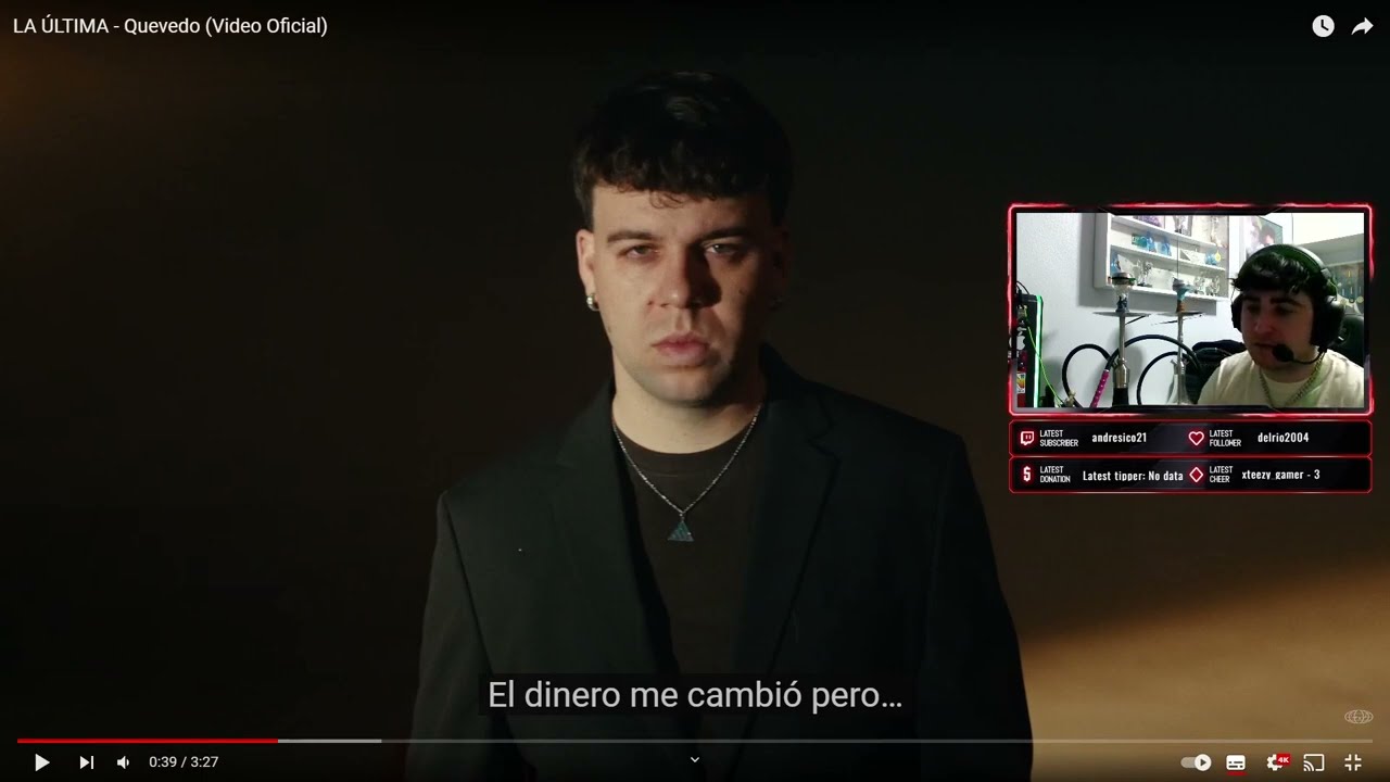 REACCION A LA ÚLTIMA - Quevedo (Video Oficial)