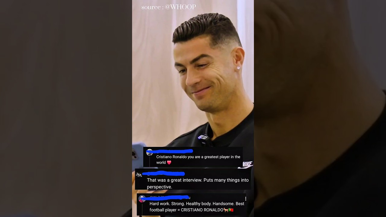 Cristiano Ronaldo's Health, Recovery and WHOOP MG