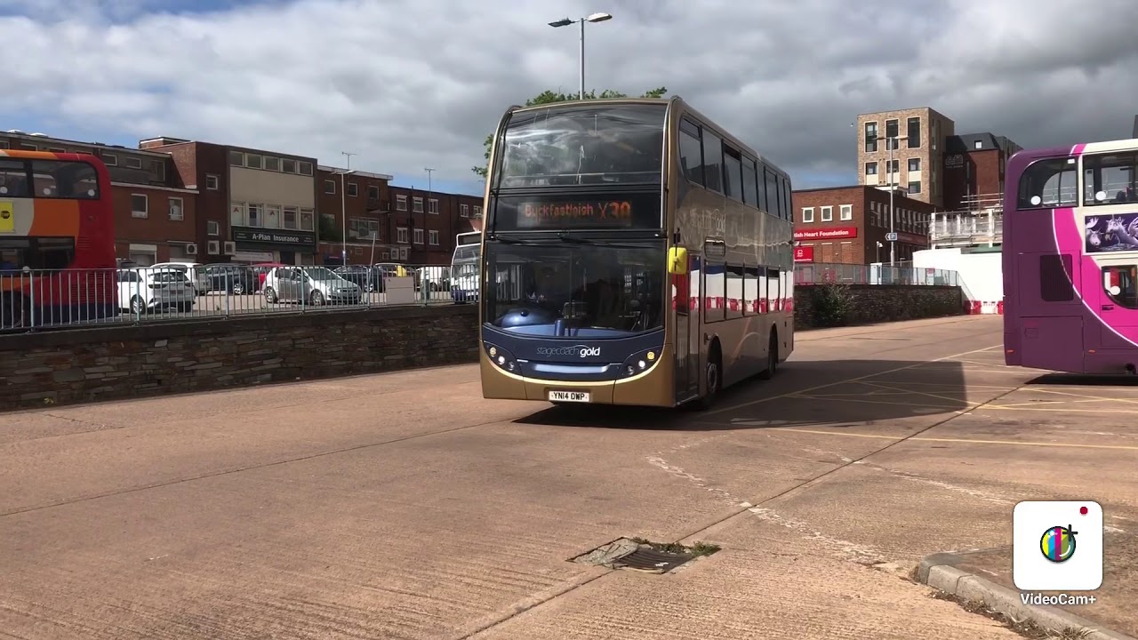 Buses in Exeter City Centre, 29th June 2020