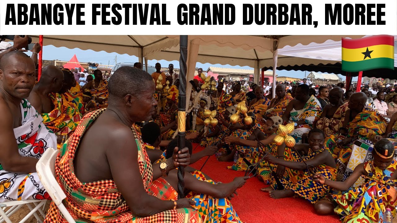 African Royalty and Culture at the Moree Abangye Festival, Grand Durbar