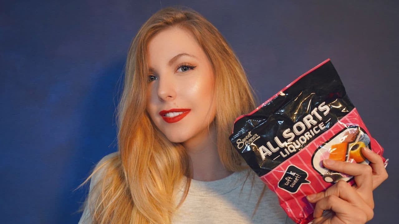 ASMR Eating CANDY (Licking, Mouth Sounds)