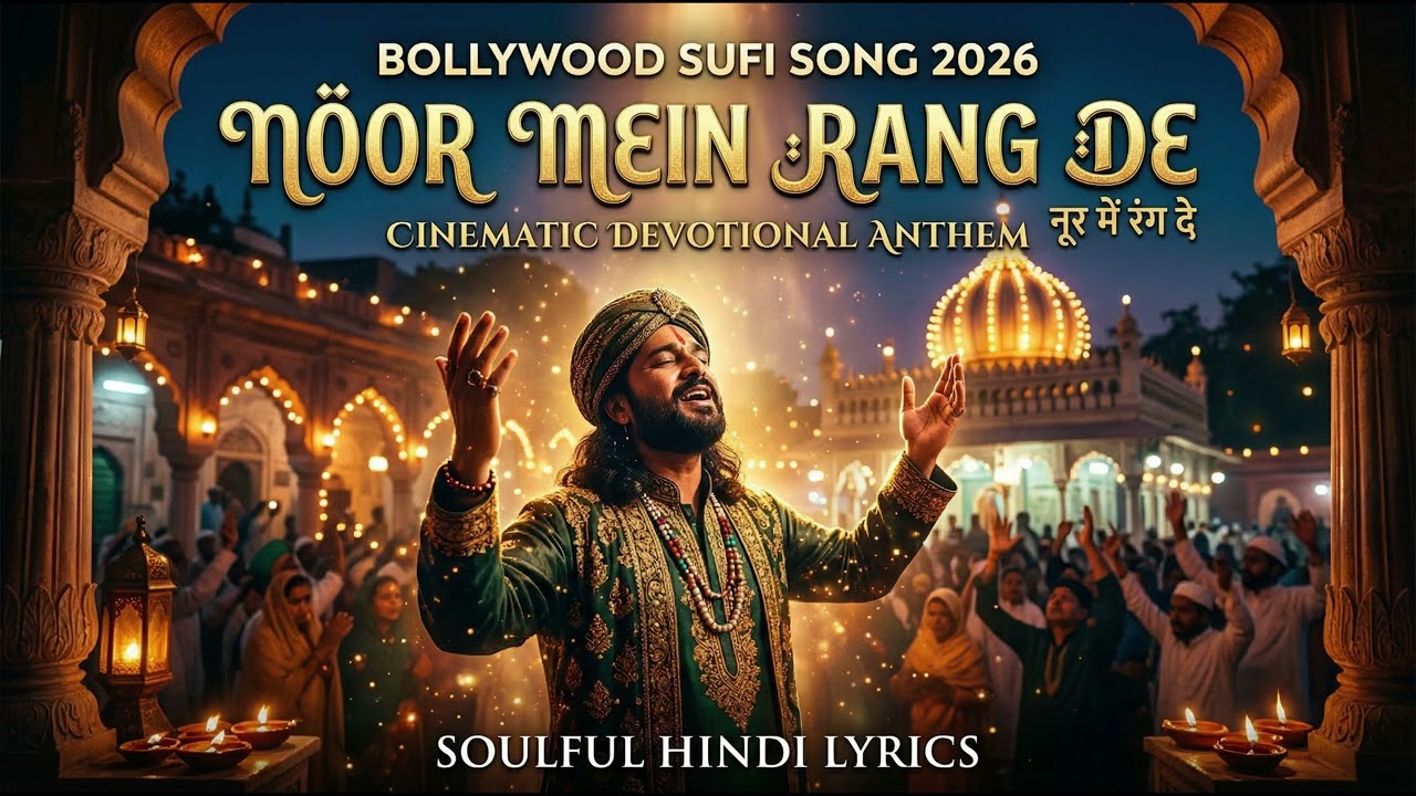Noor Mein Rang De | Bollywood Sufi Song 2026 | Cinematic Devotional Anthem | Soulful Hindi Lyrics