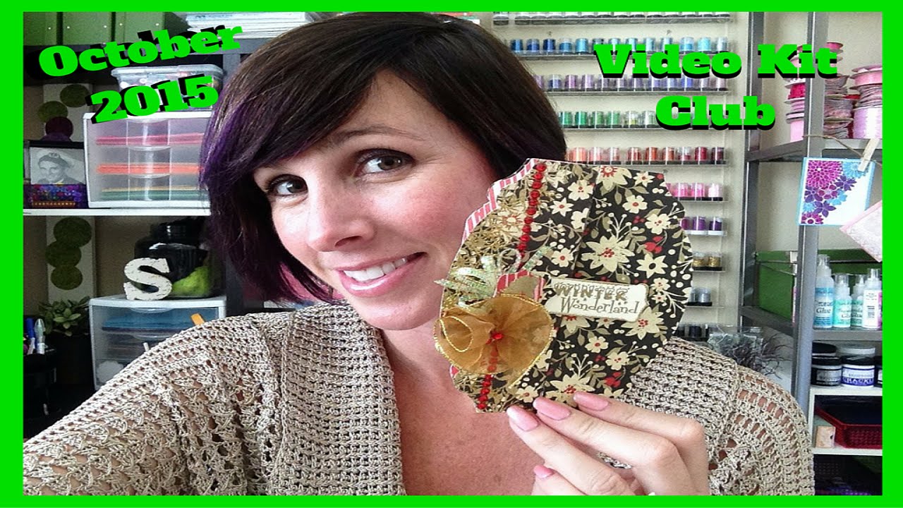 Elegant Fold-a-Long Card with Demo Donna