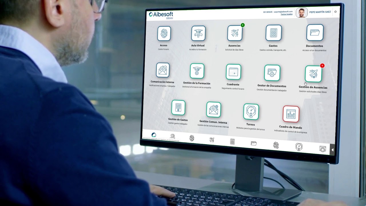 AIBESOFT RRHH - Software de gesti&oacute;n de Recursos Humanos