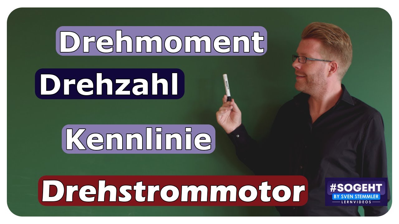 Drehmoment Drehzahl Kennlinie - Kurzschlussläufermotor - einfach und anschaulich erklärt