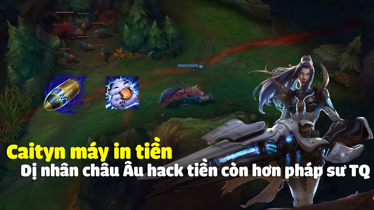 Gi&aacute;o &aacute;n Caitlyn in tiền của dị nh&acirc;n ch&acirc;u &Acirc;u hack tiền c&ograve;n hơn cả ph&aacute;p sư Trung Hoa