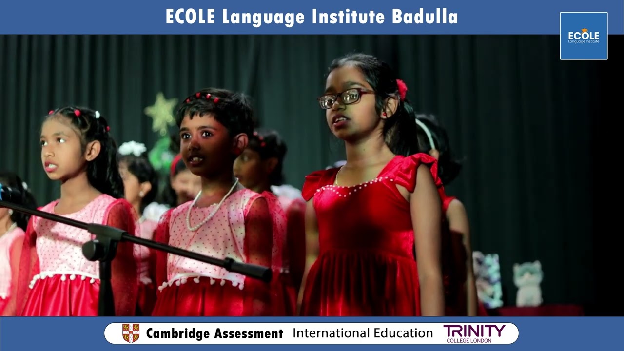 Ecole Christmas Event 2026 | Song by Grade 3 Girls