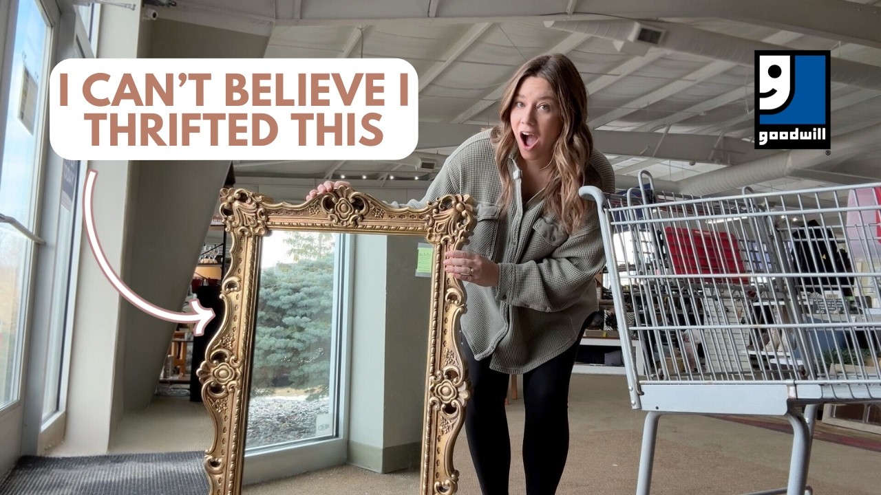 INSANE home decor thrift haul!!