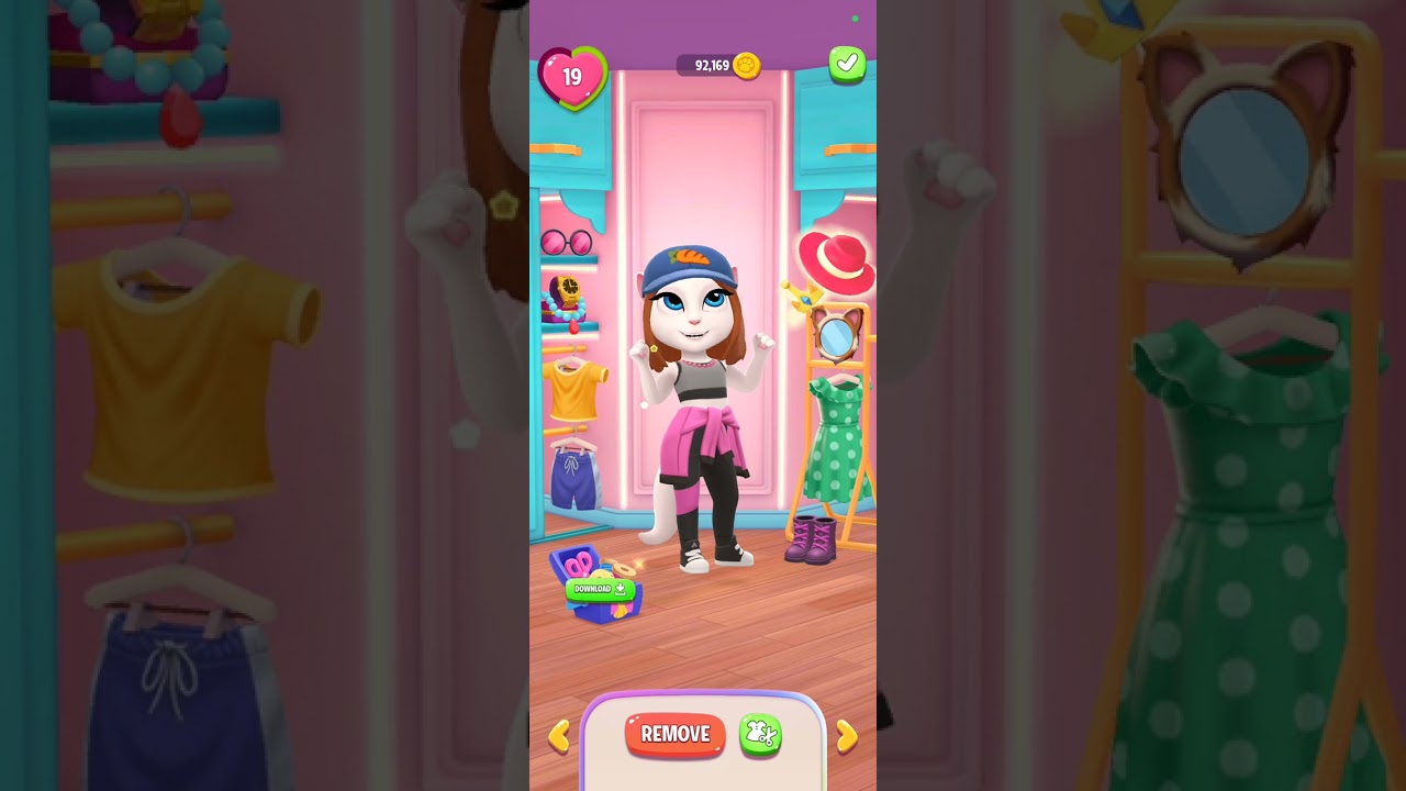 My Talking Angela 2 - Playing Games With Gameplay  🌿🪻🌿