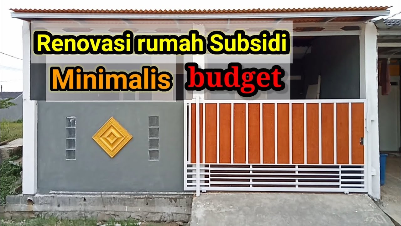 Renovasi rumah Subsidi type 27/60|Perumahan Puri Harmoni Muktiwari