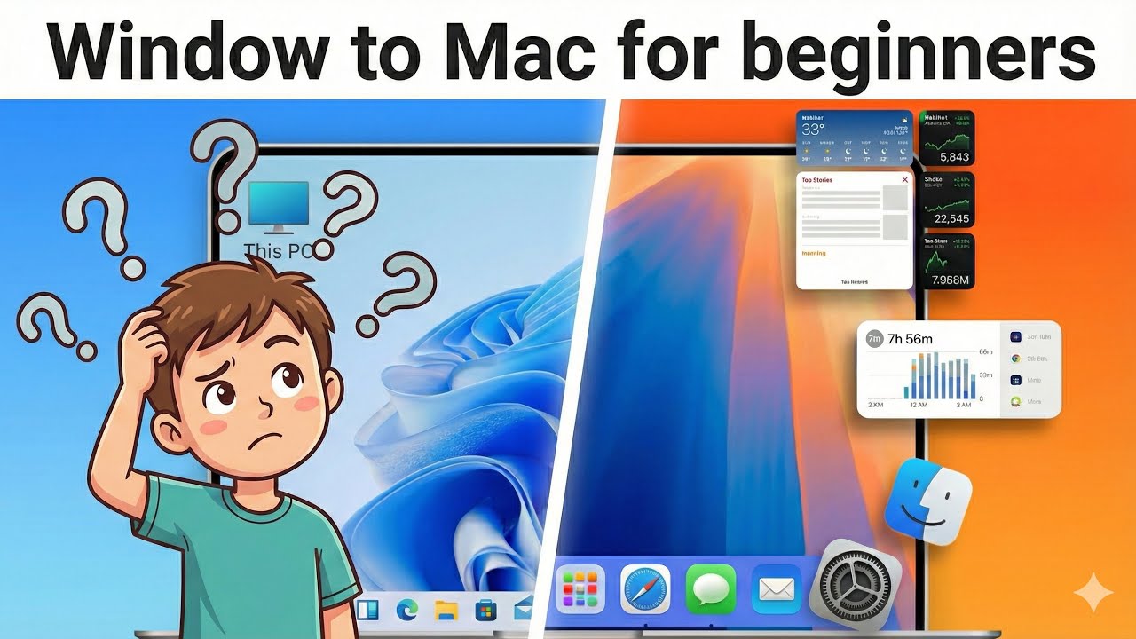 Window to Mac for beginners 
