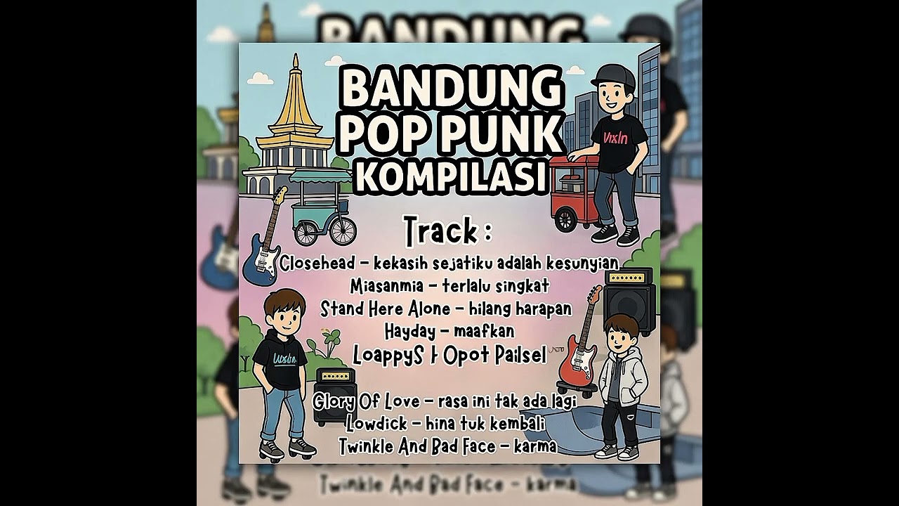 Kompilasi lagu lagu beralunan punk merdu