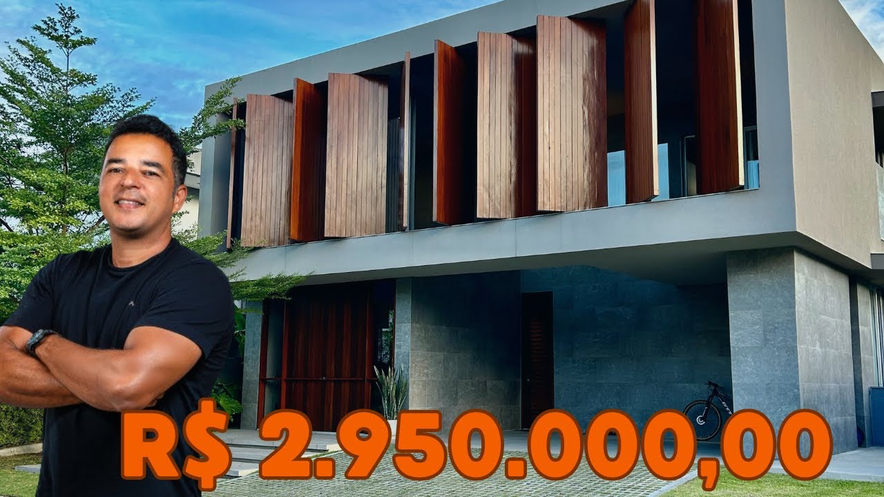 CASA DE ALTO PADRÃO | BOSQUE DE INTERMARES | CABEDELO PB | R$ 2.950.000,00