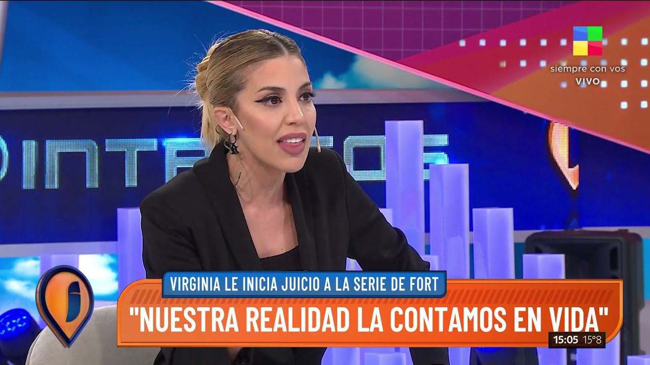 Virginia Gallardo a juicio con la serie de Fort: 